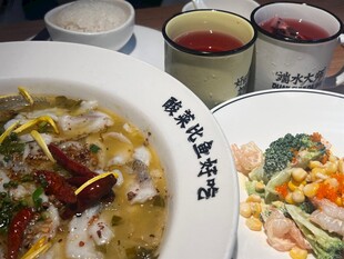 丰盛中式菜肴组合