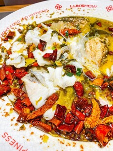 香辣荷包蛋拌面