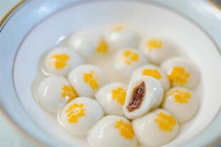 桂花酒酿汤圆