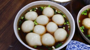 美味汤煮白玉丸子