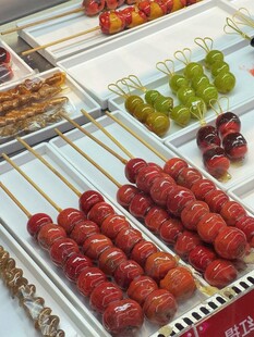 多样美味串串待品尝