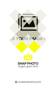 绿色简约高端名片模板 