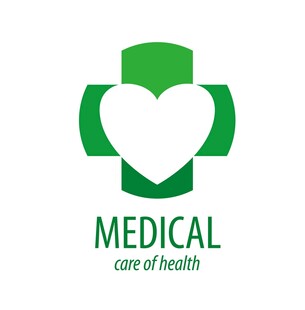 医疗健康爱心标志