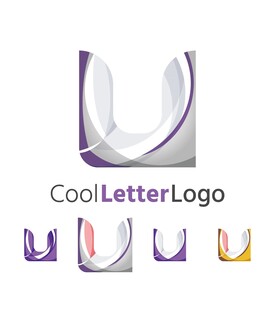 酷炫字母标志设计