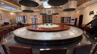 中式餐厅大圆桌