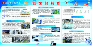 化学与科技展板