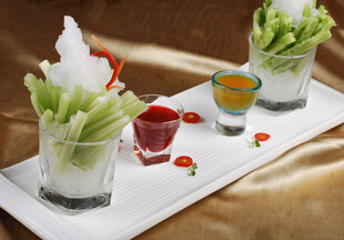 精致创意蔬菜杯开胃小食