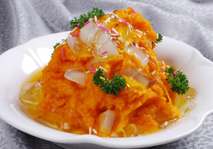 美味凉拌金瓜丝