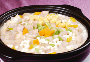 美味玉米虾仁粥