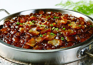 美味香辣豆干烩菜