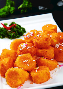 香酥南瓜饼