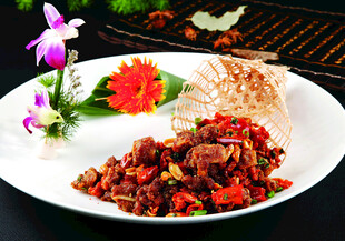 香辣牛肉