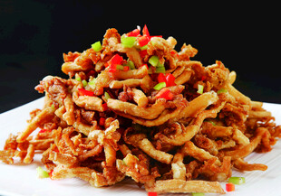 美味香辣肉丝