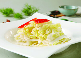 凉拌白菜丝