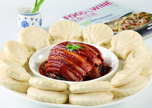 荷叶饼夹红烧肉