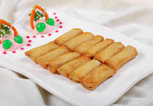 美味炸春卷