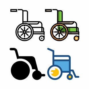 轮椅图标