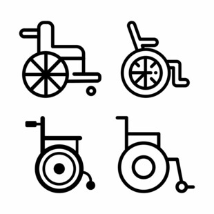 轮椅图标