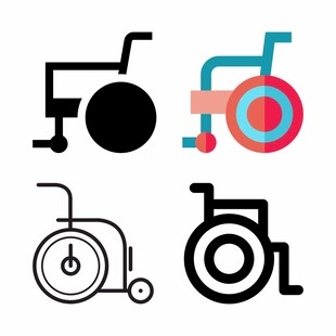 轮椅图标