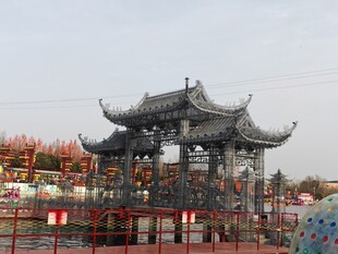 中式古典牌坊景观