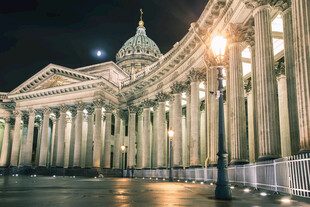 圣彼得堡夜景建筑景观