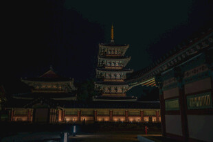 古建夜景