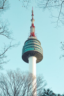 首尔塔风光