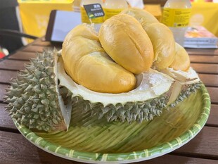 榴莲配糕点美味新组合