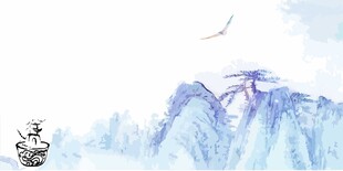 水墨山水间的诗意景致