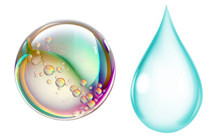 梦幻气泡与水滴