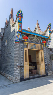 传统中式风格古建筑