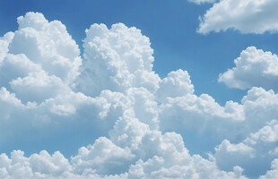 蓝天白云