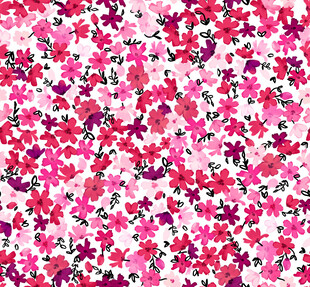 粉色碎花图案背景