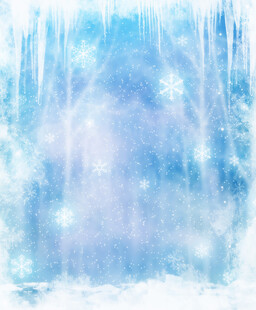 梦幻冰雪背景图