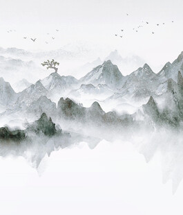 水墨山水意境图