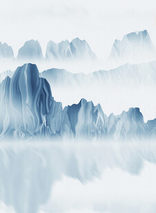 水墨山水意境图