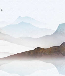 水墨山水意境图