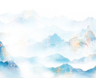 水墨山水意境图