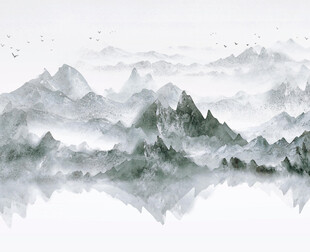 水墨山水意境图