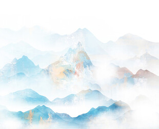 水墨山水意境图