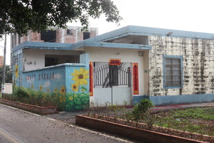 湛江彩绘小屋 街边的亮丽风景