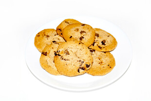 美味巧克力豆曲奇饼干