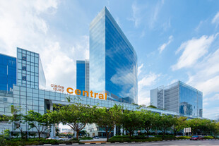 现代都市摩天大楼景观