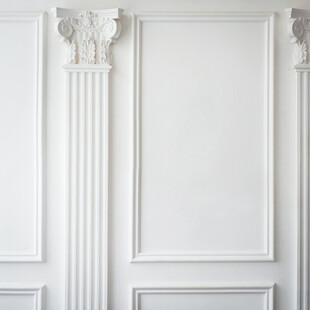 简约白色欧式墙面装饰