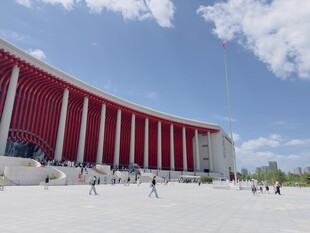 内蒙古博物院建筑风光