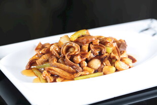 家常菜大蒜烧肚条