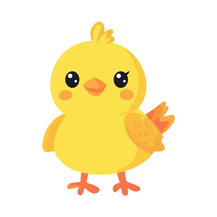 可爱小黄鸡