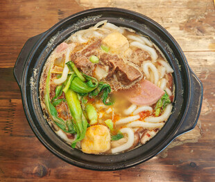 排骨砂锅土豆粉