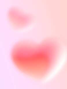 情人节梦幻粉色爱心背景图
