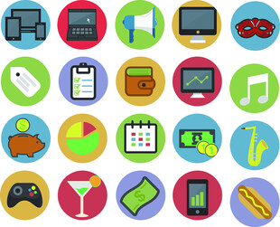 多彩应用图标集合